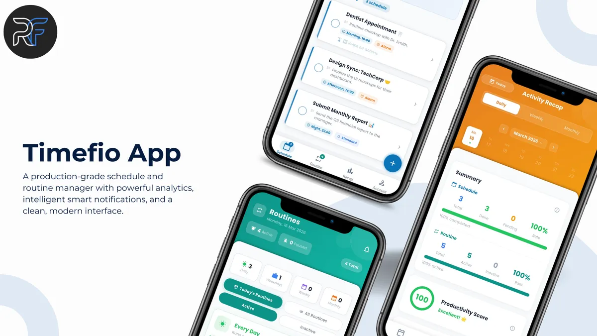 Timefio: Schedule & Routine 1